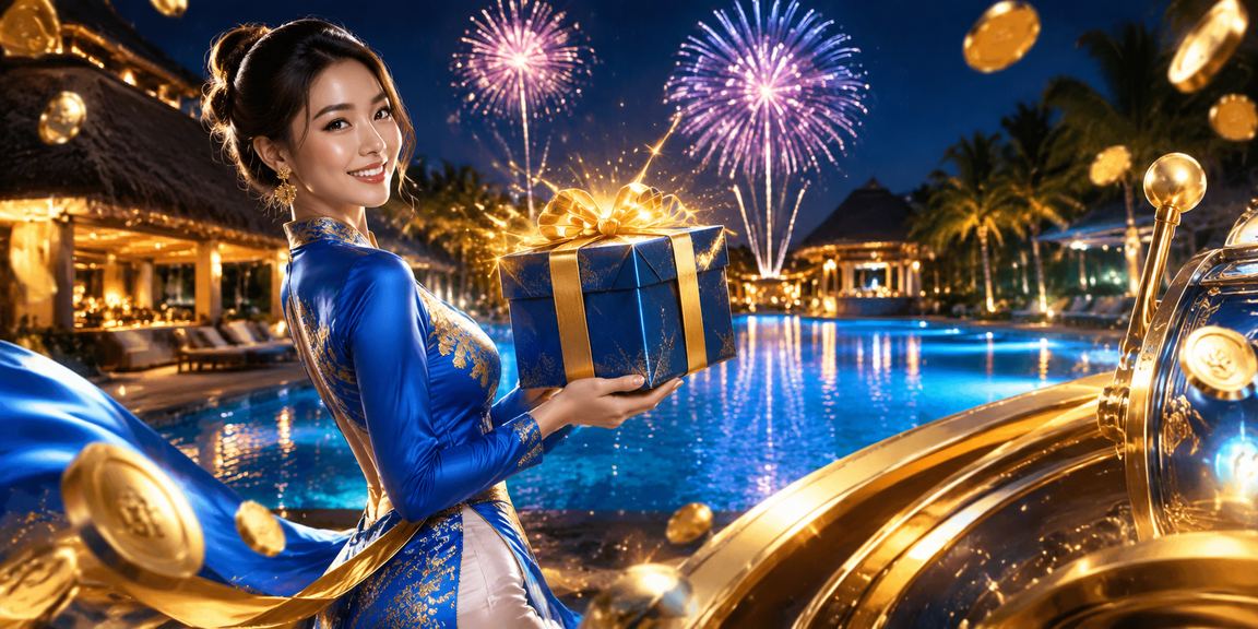 Người chơi Slot game tại Mũi Né với phong cách áo dài hiện đại trên thiết bị di động